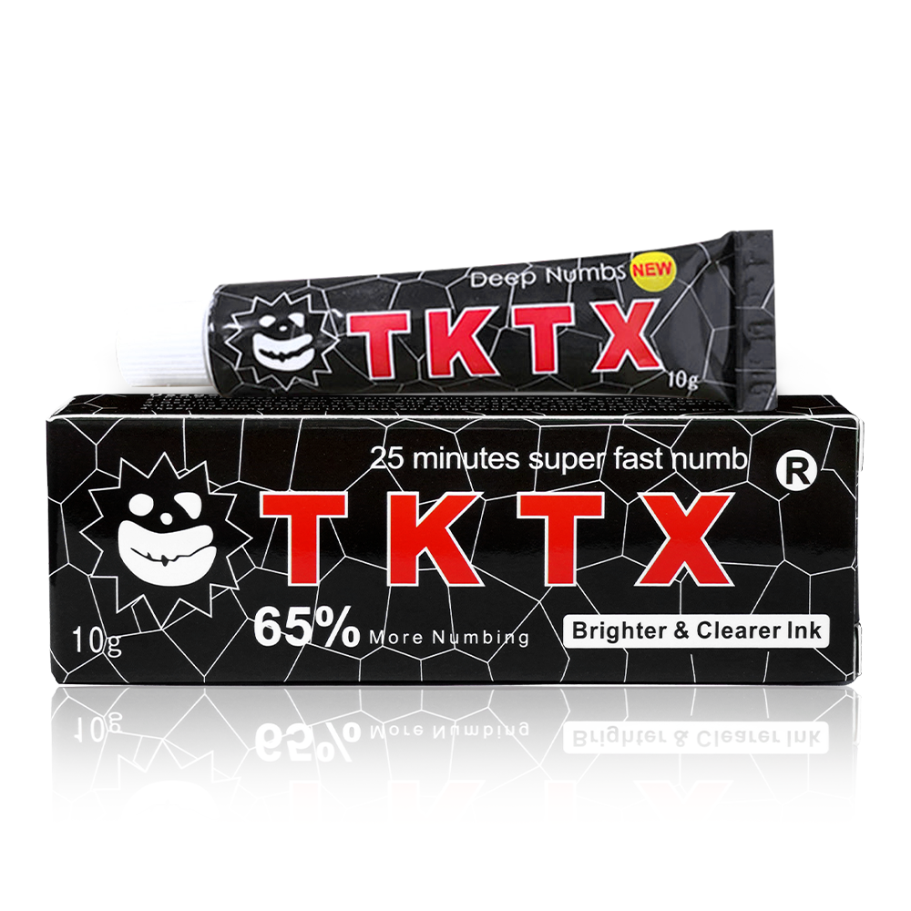 Upgraded version 65% Black Authentic, genuine painless tattoo cream shipped from Germany warehouse