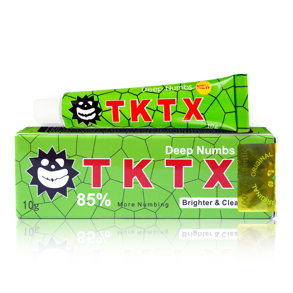 Upgraded version 85% Green Authentic, genuine painless tattoo cream shipped from Germany warehouse