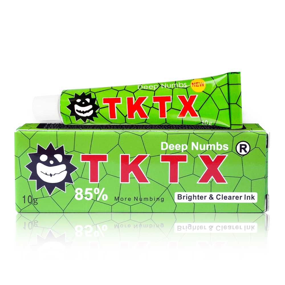 Upgraded version 85% Green Authentic, genuine painless tattoo cream shipped from Germany warehouse