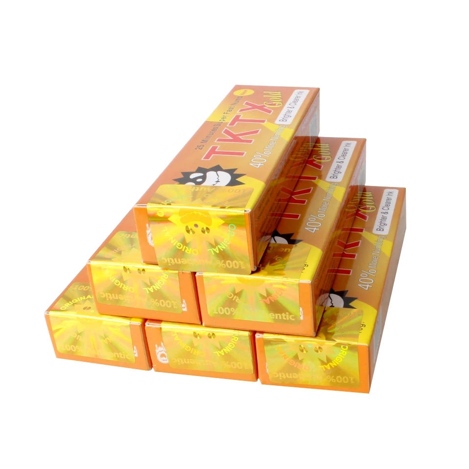 Gold 40% Authentic, genuine painless tattoo cream shipped from Germany warehouse