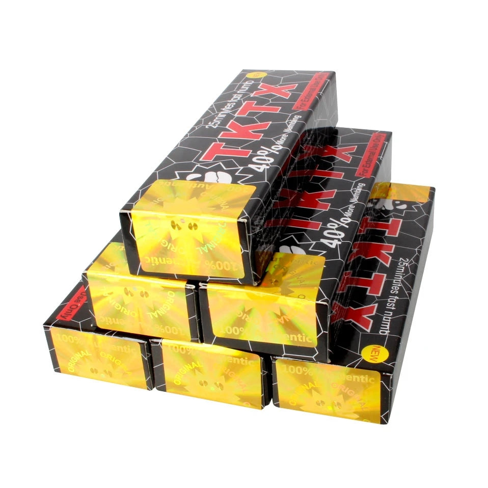 40% Black Authentic, genuine painless tattoo cream shipped from Germany warehouse